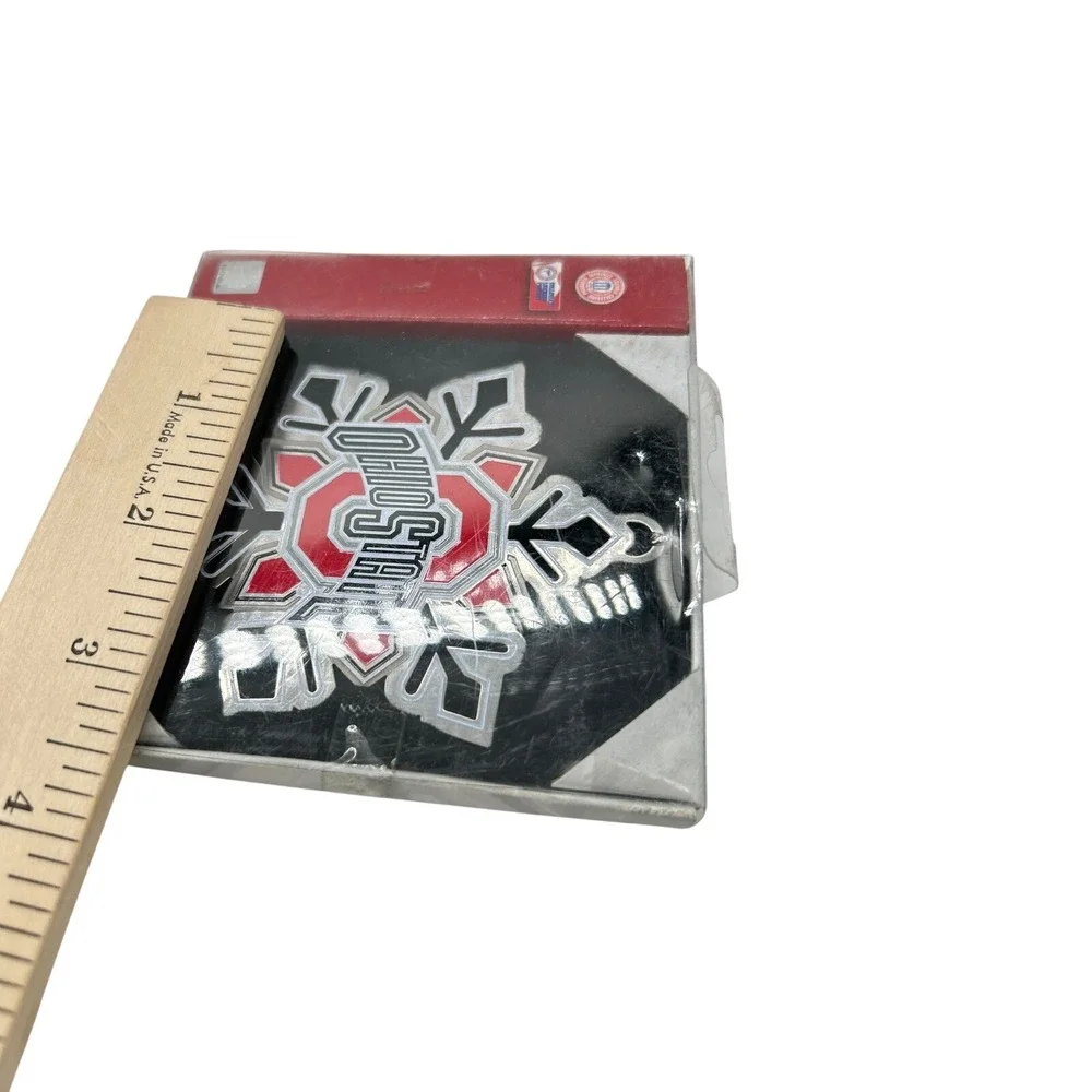 NEW Ohio‎ State University Buckeyes Snowflake Ornament Forever Collectibles Xmas